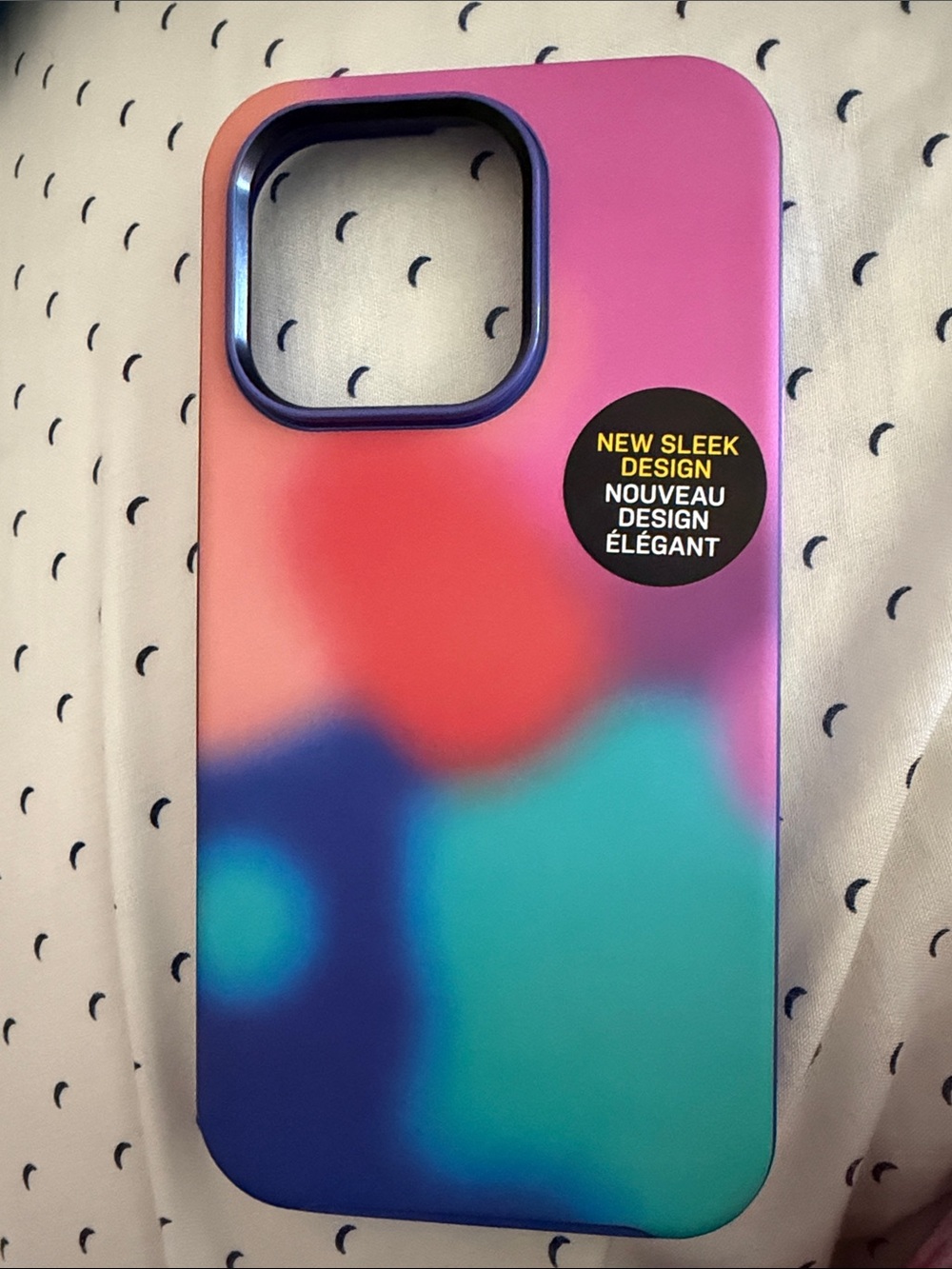 Otterbox iphone 14 Pro-Pink Teal Purple